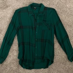 ANA emerald green blouse